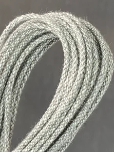 Blood Knot Custom Colour Blend example — Mid Grey and Beige