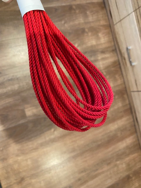 Blood Knot Red hard-laid cordage