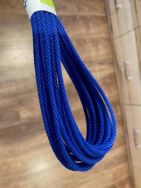 Blood Knot Royal Blue hard-laid cordage